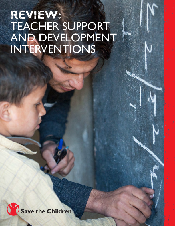 Review: Teacher Support and Development Interventions